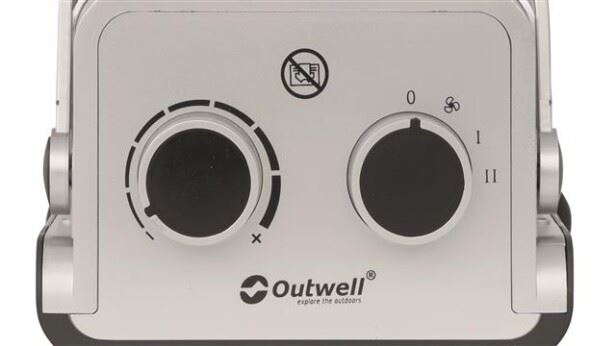 Outwell Katla Camping Heater - UK Silver Heater Outwell - Dynamic Drive