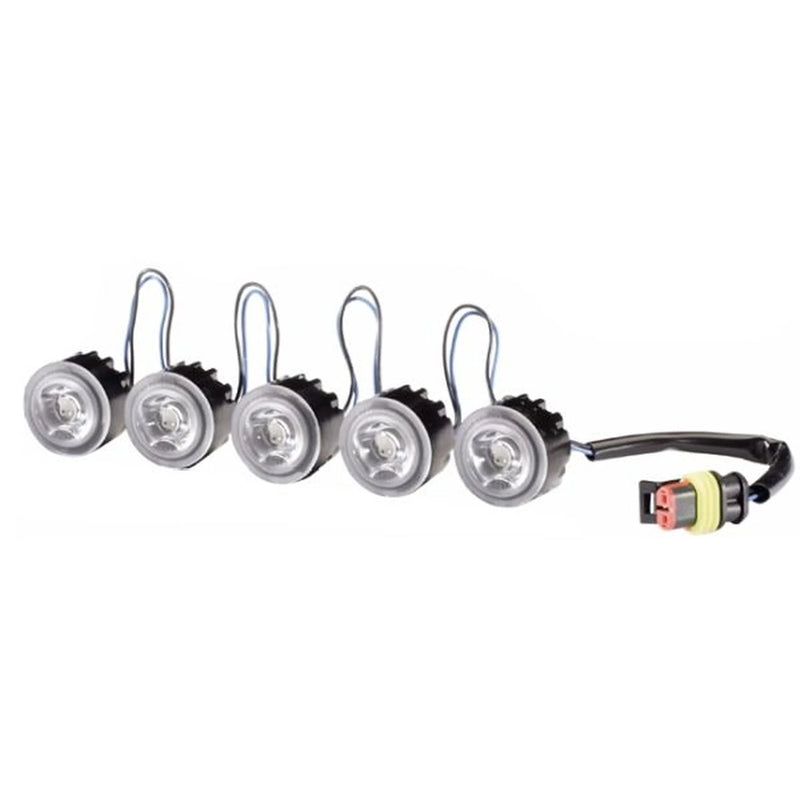 Hella Lamp T Md12/24 E-Gr 2X5Lamps Set 2PT Vehicle Front 2PT 177 696-701