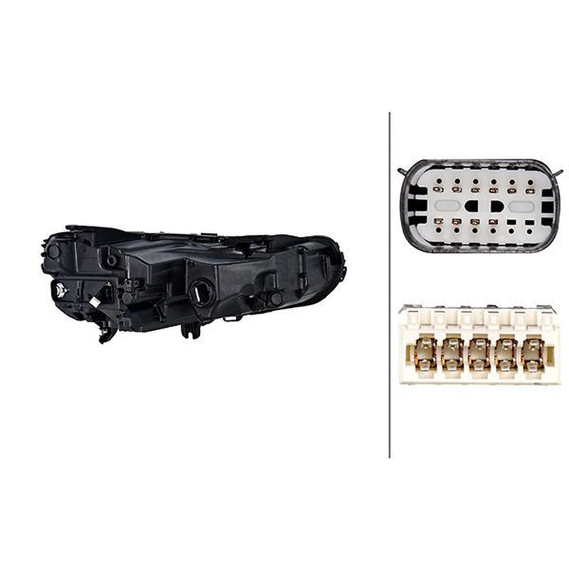 Hella Headlight Headlamp LED Left 1LX 354 882-031