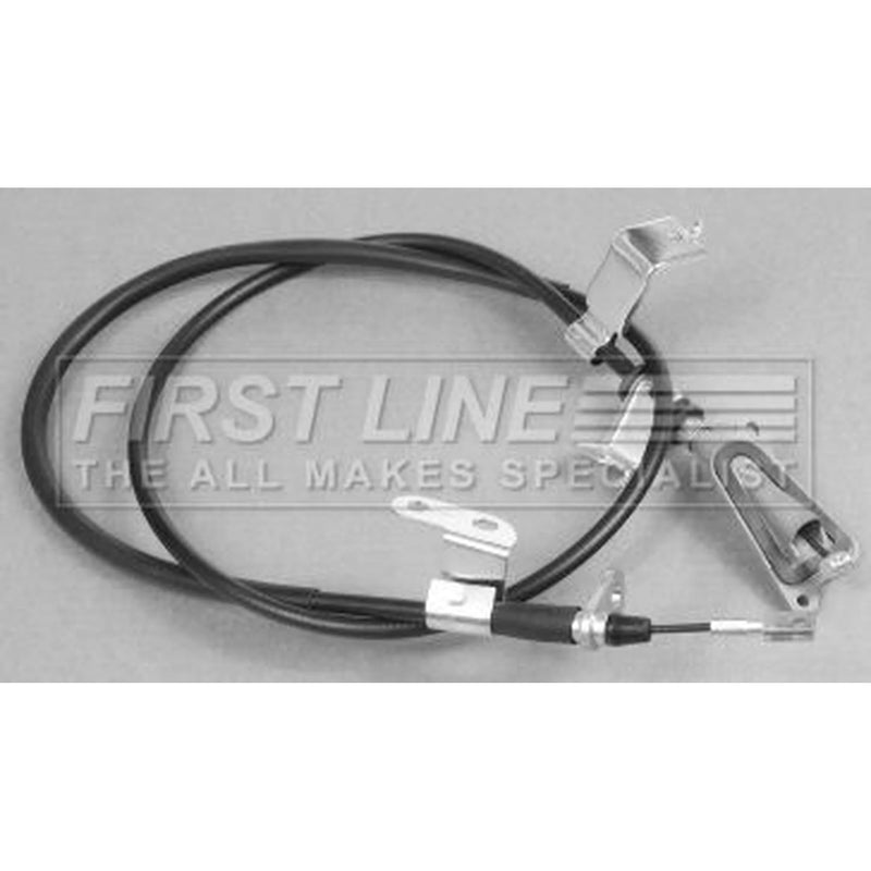 First Line Handbrake Cable Left Rear fits Nissan X-Trail I 2001-2013 2.0 2.2 2.5