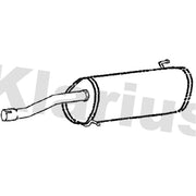 Klarius Box With Tail Pipe Rear fits Hyundai I20 II 2014-2021 1.2