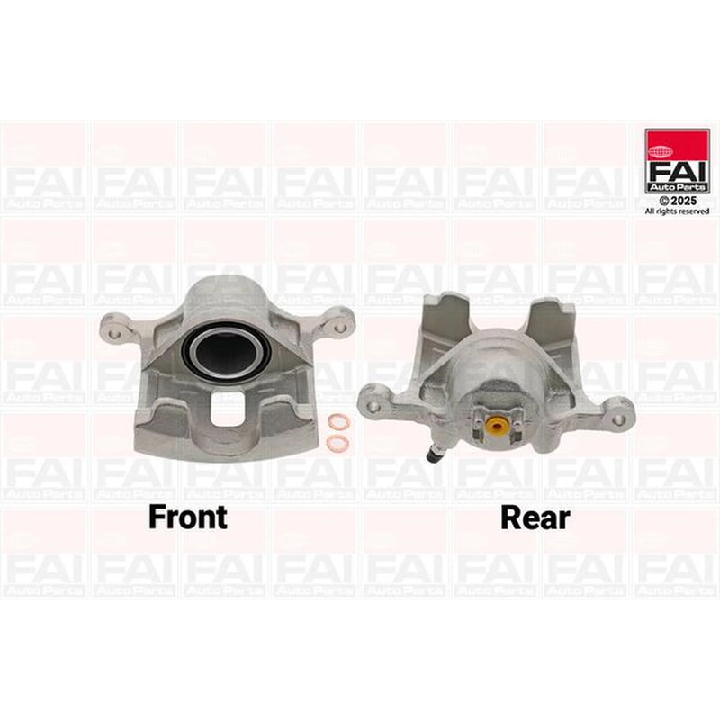 FAI Brake Caliper Assembly Front Right fits Honda Jazz II 2002-2008 1.2 1.3 1.4