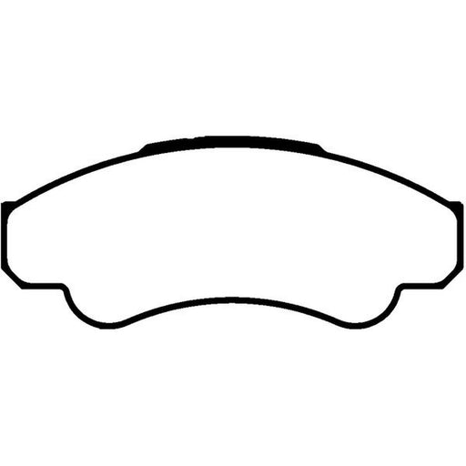 Abtex Front Brake Pad Set fits Citroën Relay I 1994-2002 1.9 2.0 2.5 2.8