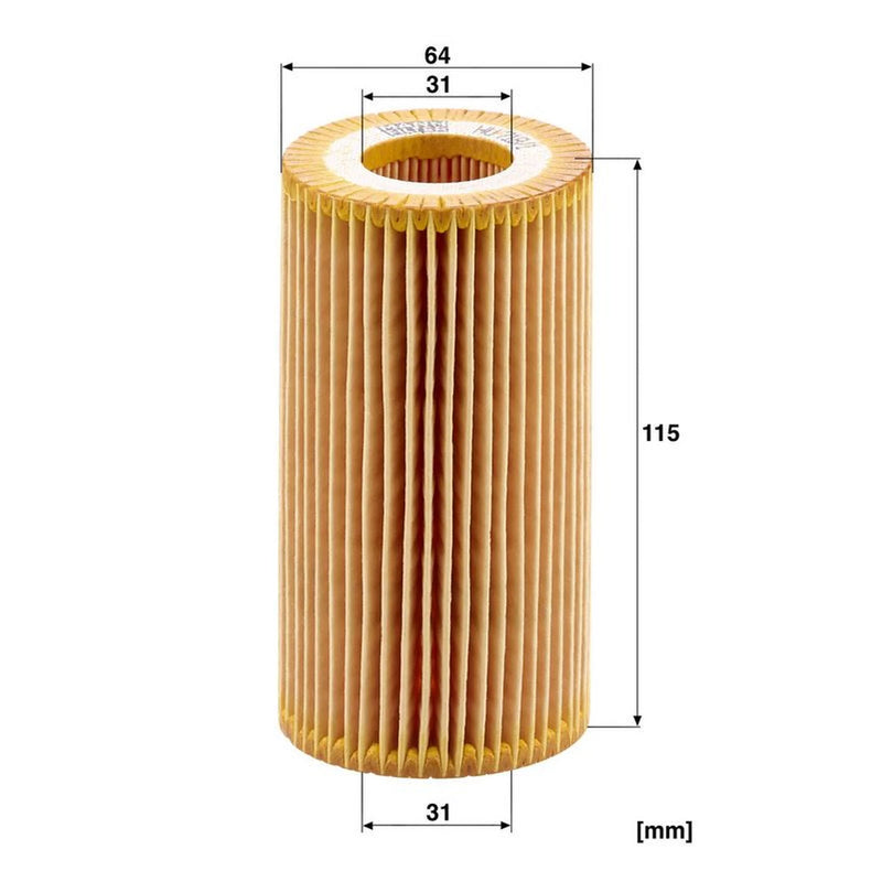 MANN-FILTER Service Kit with Air & Oil Filters fits Saab 9-3 1998-2002 2.2