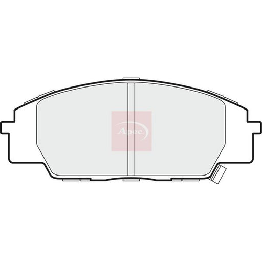 Apec Front Brake Vented Discs & Pads fits Honda S2000 1999-2009 2.0 2.2