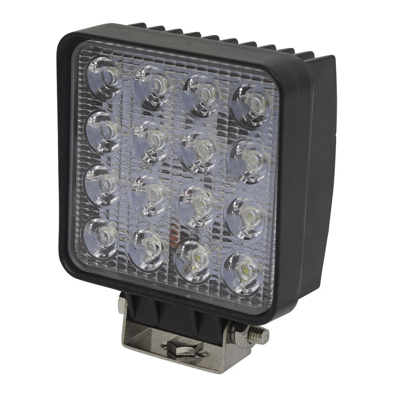 Sealey Square Worklight with Mounting Bracket 48W LED LED5S Sealey  - Dynamic Drive