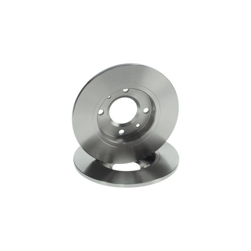 Bosch Front Brake Solid Discs & Pads fits Peugeot 206 1998-2007 1.1