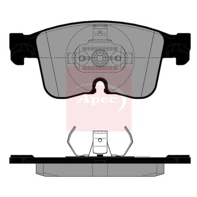 Apec Front Brake Pad Set PAD2594