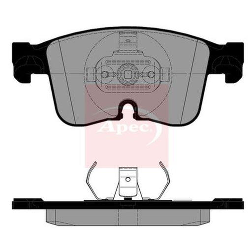 Apec Front Brake Pad Set fits Audi A3 2020 on