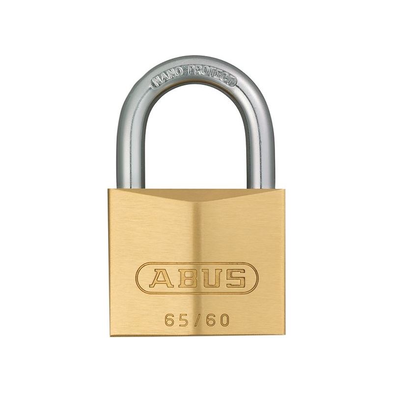 Abus Mechanical 65/60mm Brass Padlock Carded ABUS Mechanical - Dynamic Drive