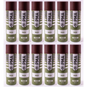 12 x PMA Tough Durable Primer Spray Paint - Red - 500ml PCPA1021 PMA - Dynamic Drive