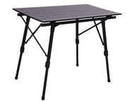 Quest Elite Brenig Slatted Black Camping Table Quest - Dynamic Drive