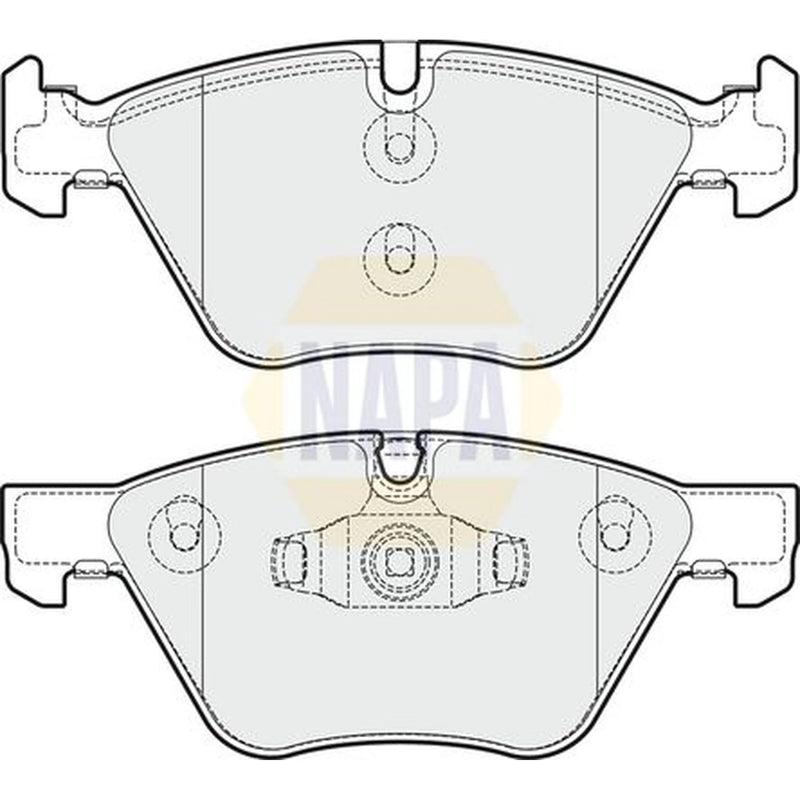 NAPA Front Brake Pad Set NBP1160