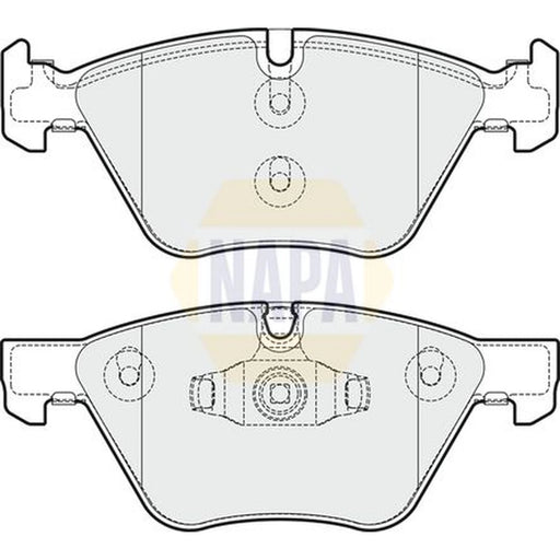 NAPA Front Brake Pad Set NBP1160