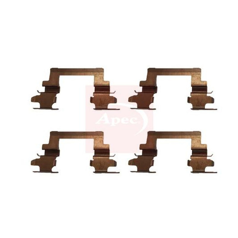 Apec Brake Pad Accessory Fitting Kit Front fits Citroën C4 Aircross 2012 on 1.6