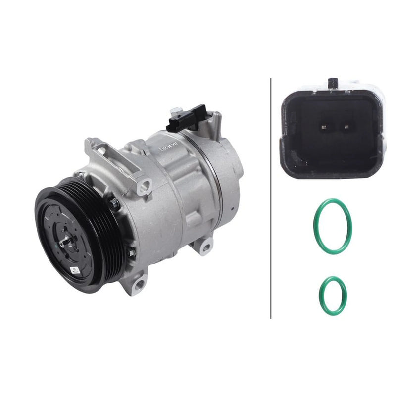 Hella Air Conditioning Compressor fits Citroën Berlingo 2018-2019 1.2 1.5