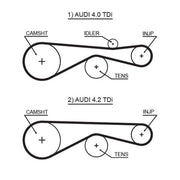 Gates Timing Belt Cambelt 83 Teeth 5613XS
