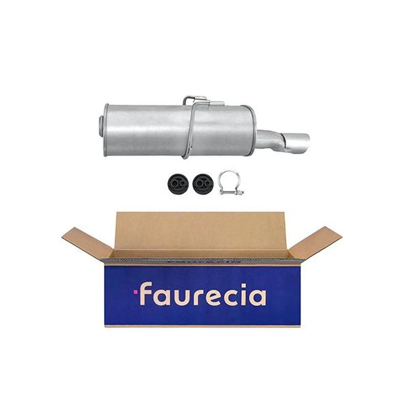 Hella End Silencer Rear fits Peugeot 406 1999-2004 2.0 2.2
