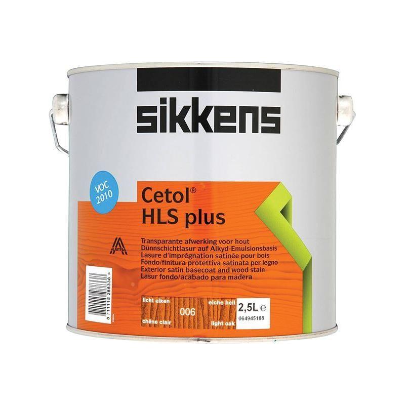 Sikkens Cetol HLS Plus Translucent Woodstain Light Oak 2.5 litre Sikkens - NN4 Online