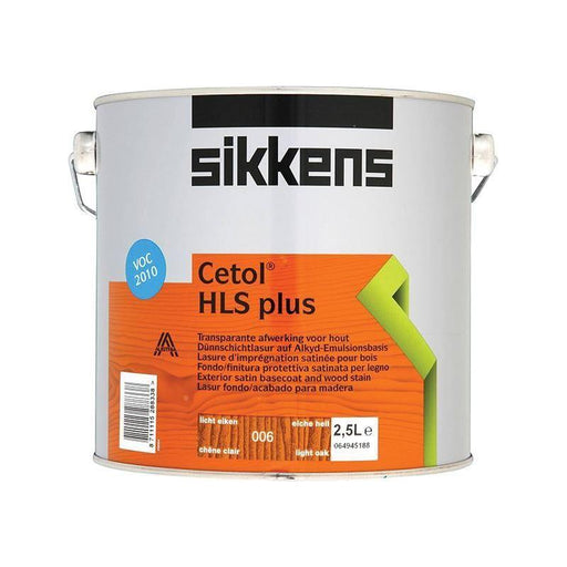Sikkens Cetol HLS Plus Translucent Woodstain Light Oak 2.5 litre Sikkens - NN4 Online