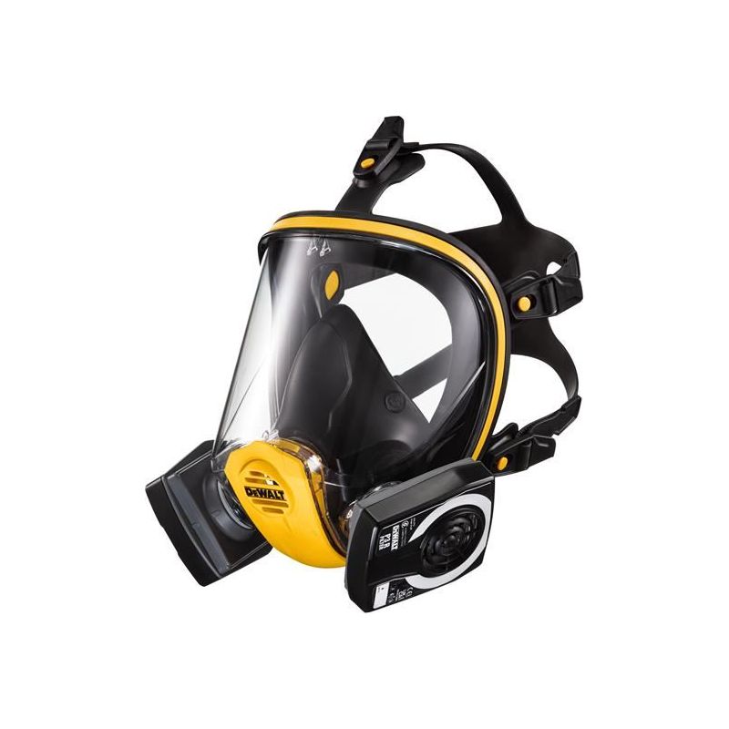 Dewalt Respiration P3 Full Face Mask Respirator - Medium DEWALT Respiration - Dynamic Drive