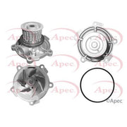 Apec Engine Cooling Water Pump fits Chrysler Voyager 2000-2008 2.5 2.8