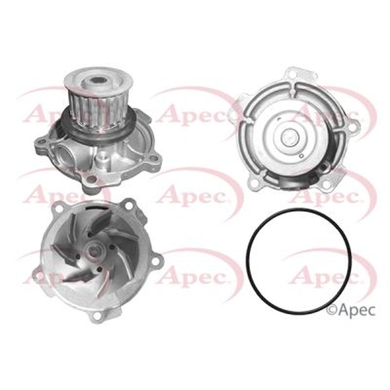 Apec Engine Cooling Water Pump fits Chrysler Voyager 2000-2008 2.5 2.8