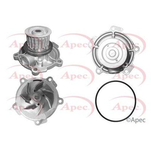 Apec Engine Cooling Water Pump fits Chrysler Voyager 2000-2008 2.5 2.8