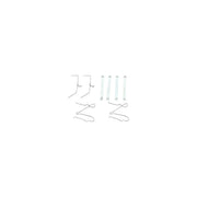 Bosch Brake Pad Accessory Fitting Kit Front fits Toyota Land Cruiser Amazon