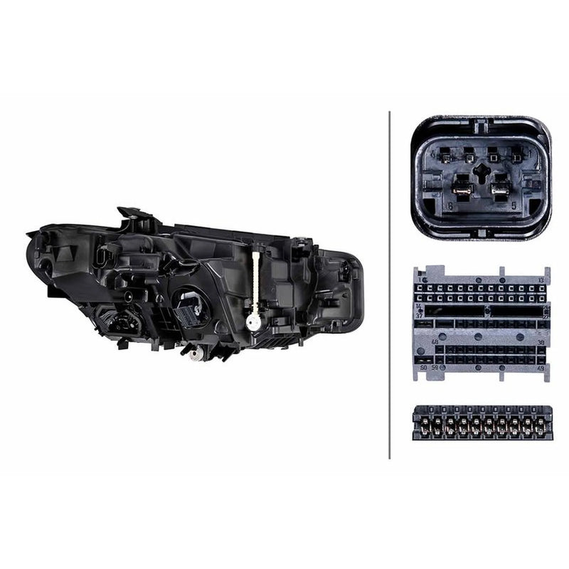 Hella Headlight Headlamp LED Left fits BMW 3 2018-2022 1.6