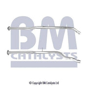 BM Catalysts Exhaust Pipe OD fits Volvo S60 II 2015-2018