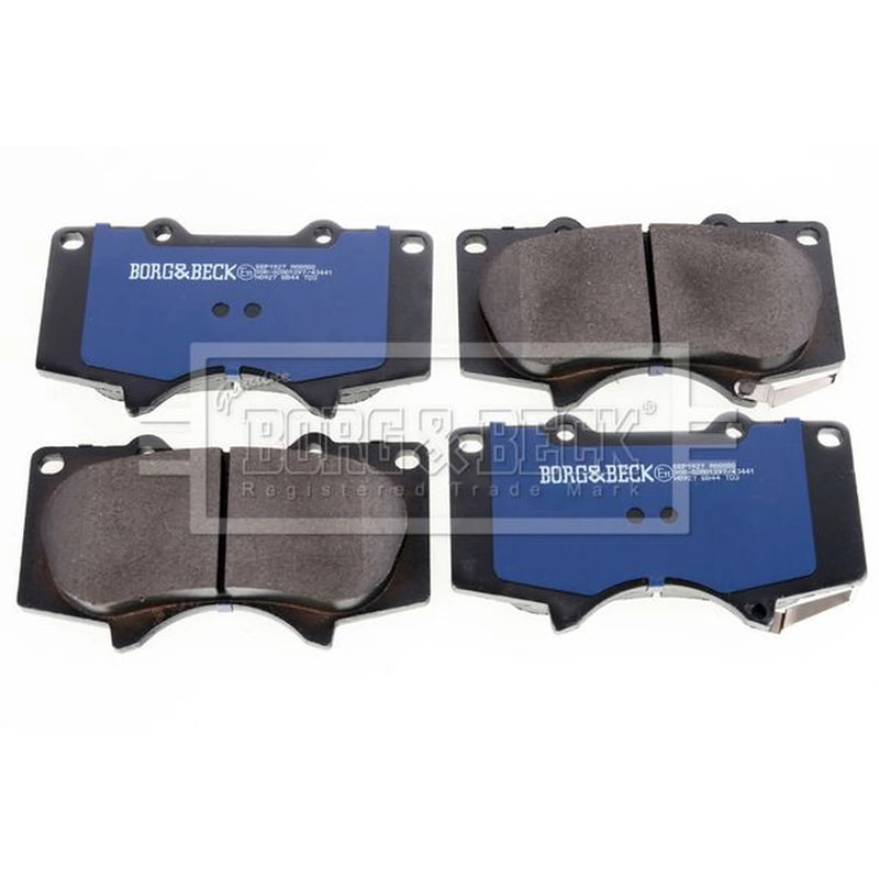 Borg & Beck Front Brake Vented Discs & Pads fits Mitsubishi Pajero 2007 on 3.2