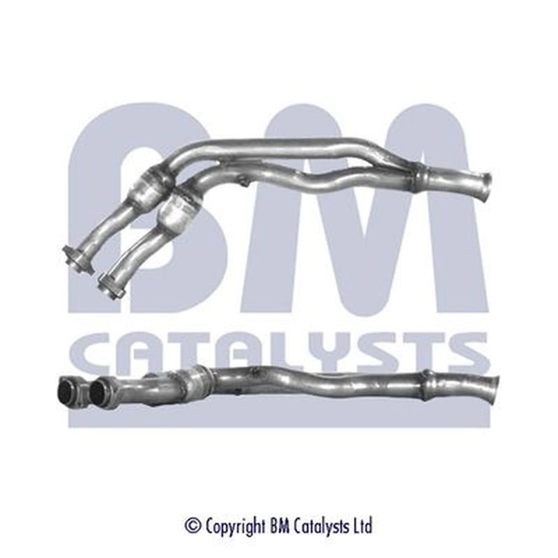BM Catalysts Exhaust Pipe OD fits Jaguar Xj 1994-1997 3.2 4.0