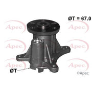 Apec Engine Cooling Water Pump fits Citroën C5 III 2009-2014 3.0