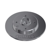 Juratek Front & Rear Brake Discs & Pads fits Citroën C4 Cactus 2014-2019 1.2 1.6