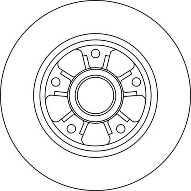 Abtex Front & Rear Brake Discs & Pads fits Renault Megane IV 2015 on 1.6