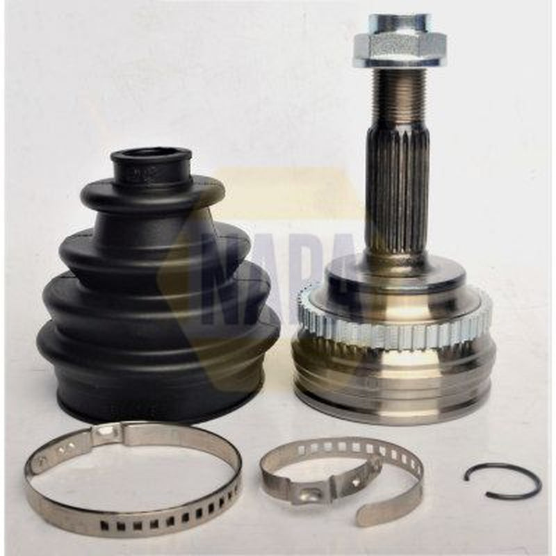 NAPA CV Axle Shaft Assembly Front fits Toyota Yaris Verso 1999-2005 1.3 1.4