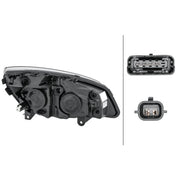 Hella Headlight Headlamp H7/H1 Left fits Renault Grand Scénic II 2004-2009