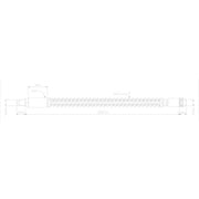 Abtex Brake Hydraulic Hose Line Right ABH1078