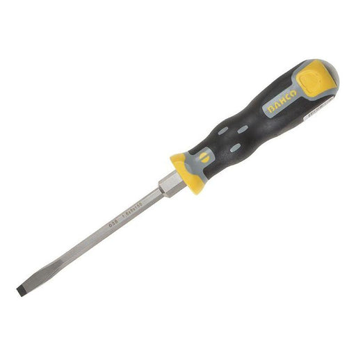 Bahco Tekno+ Through Shank Screwdriver Flared Slotted Tip 6.5mm x 125mm Bahco - NN4 Online