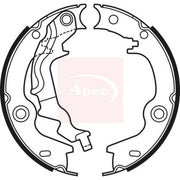 Apec Parking Brake Shoe Set fits Hyundai Accent III 2005-2010 1.4 1.5 1.6