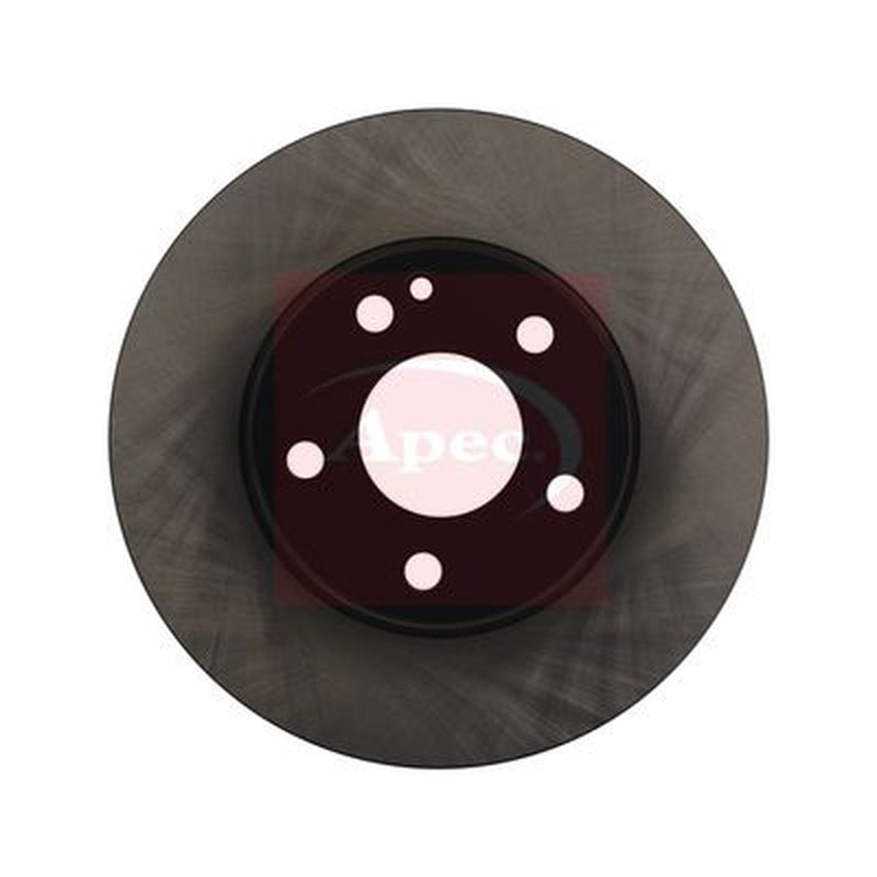 Apec 2 x Solid Brake Discs fits Mercedes-Benz A-Class 2004-2012