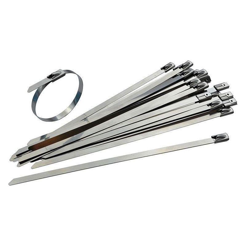 Faithfull Stainless Steel Cable Ties 4.6 x 150mm (Pack 50) Faithfull - NN4 Online