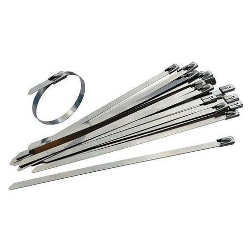 Faithfull Stainless Steel Cable Ties 4.6 x 150mm (Pack 50) Faithfull - NN4 Online