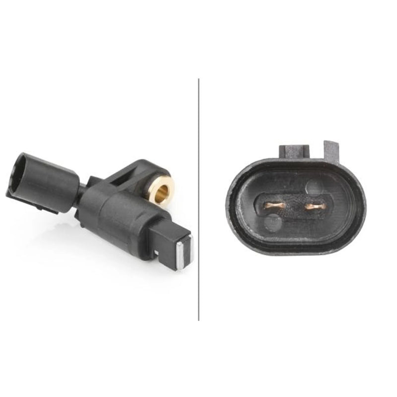 Hella ABS Wheel Speed Sensor Front Left fits Audi A3 1996-2003 1.6 1.8 1.9