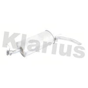 Klarius Box With Tail Pipe Rear fits Renault Extra 1991-1998 1.2