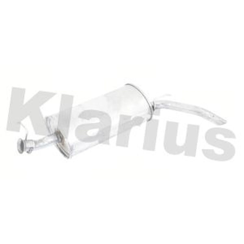 Klarius Box With Tail Pipe Rear fits Renault Extra 1991-1998 1.2