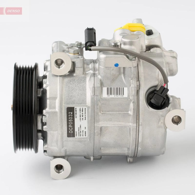 Denso Air Conditioning Compressor fits BMW 5 2004-2010