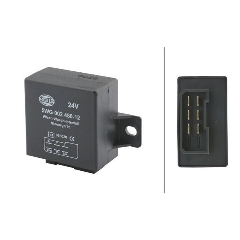 Hella Wiper Interval Relay fits Mercedes-Benz Lp 1977-1984