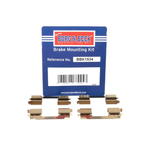 Borg & Beck Brake Pad Accessory Fitting Kit Front BBK1534
